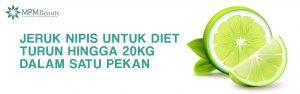 jeruk nipis untuk diet