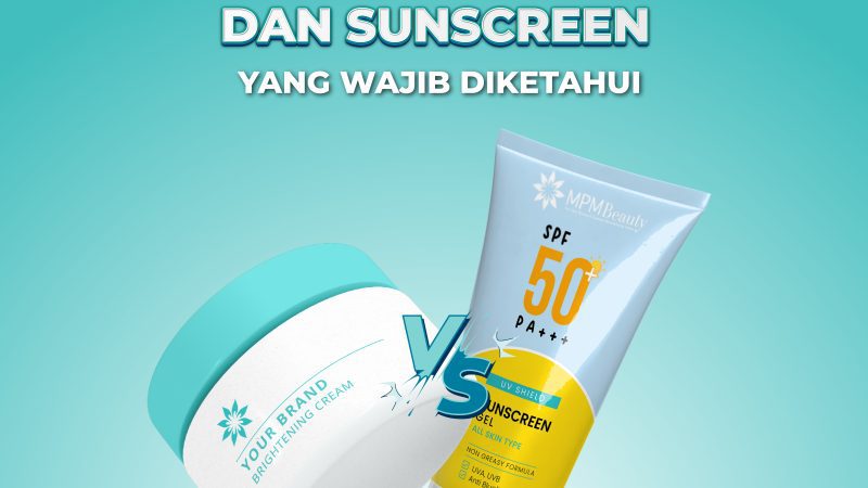 Perbedaan Moisturizer dan Sunscreen
