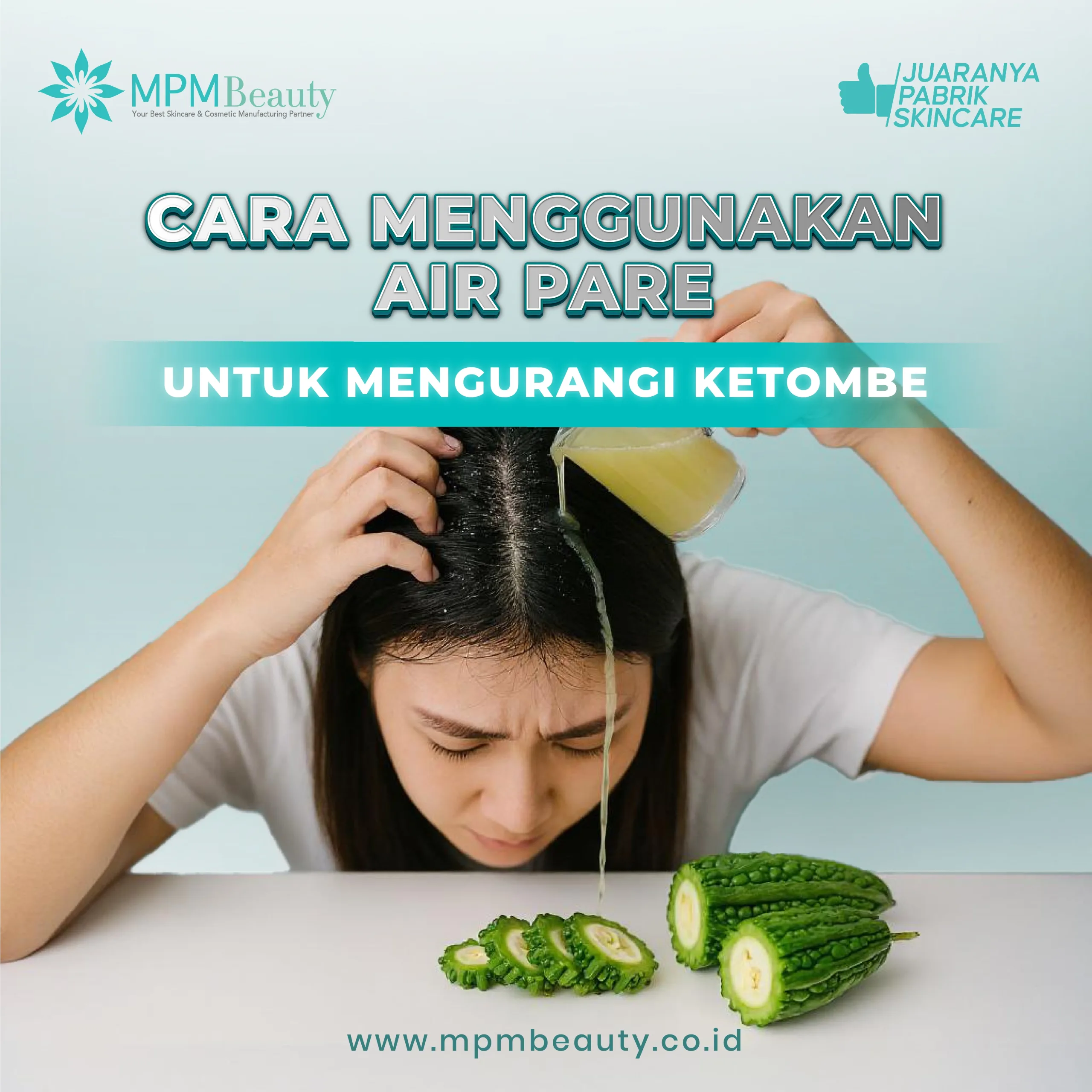 air pare untuk ketombe