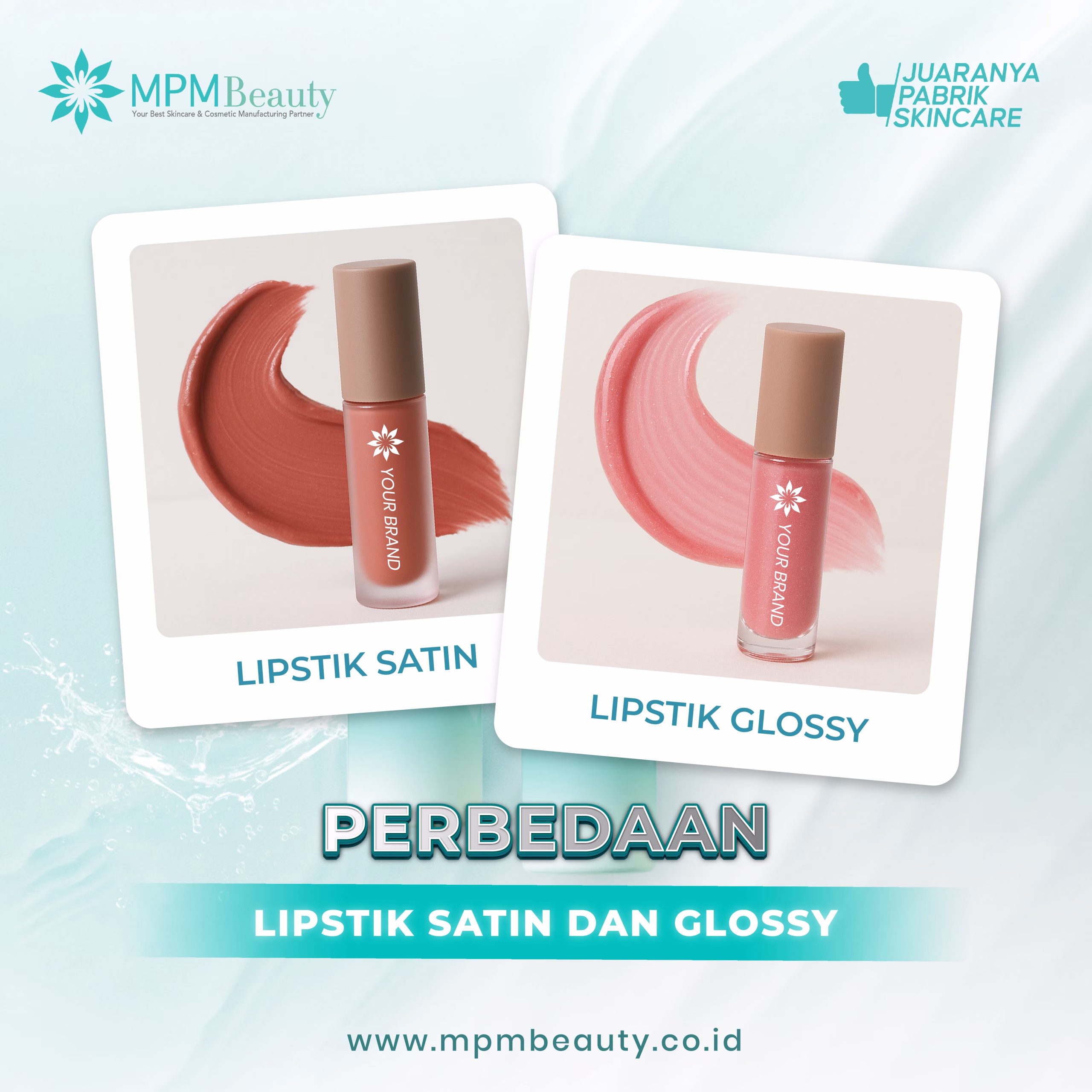 Perbedaan Lipstik Satin