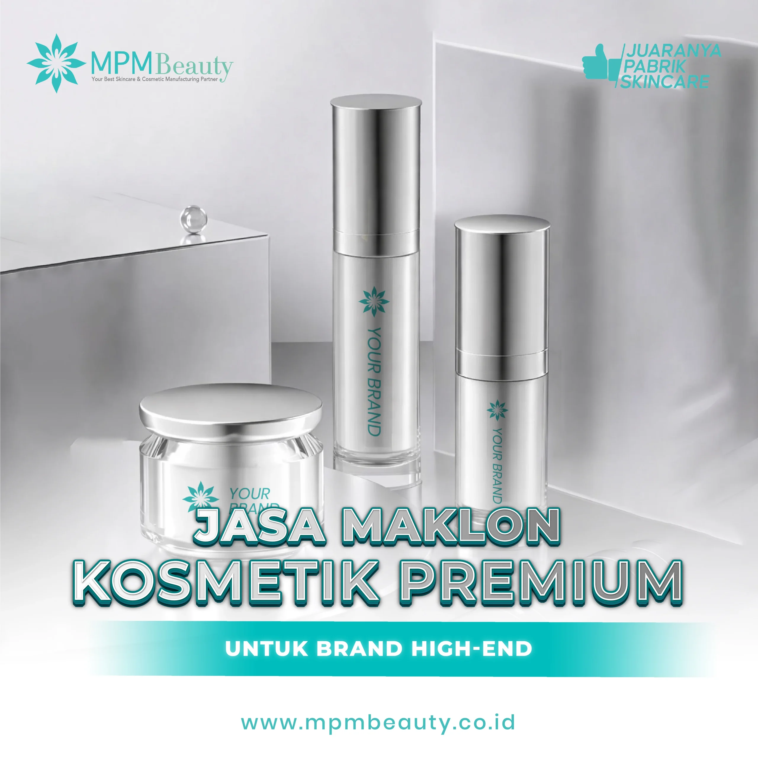 Jasa maklon kosmetik premium