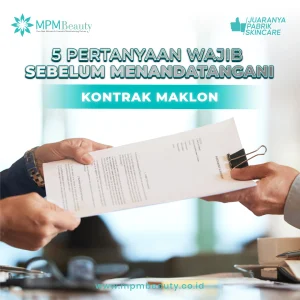 Pertanyaan Wajib Sebelum maklon