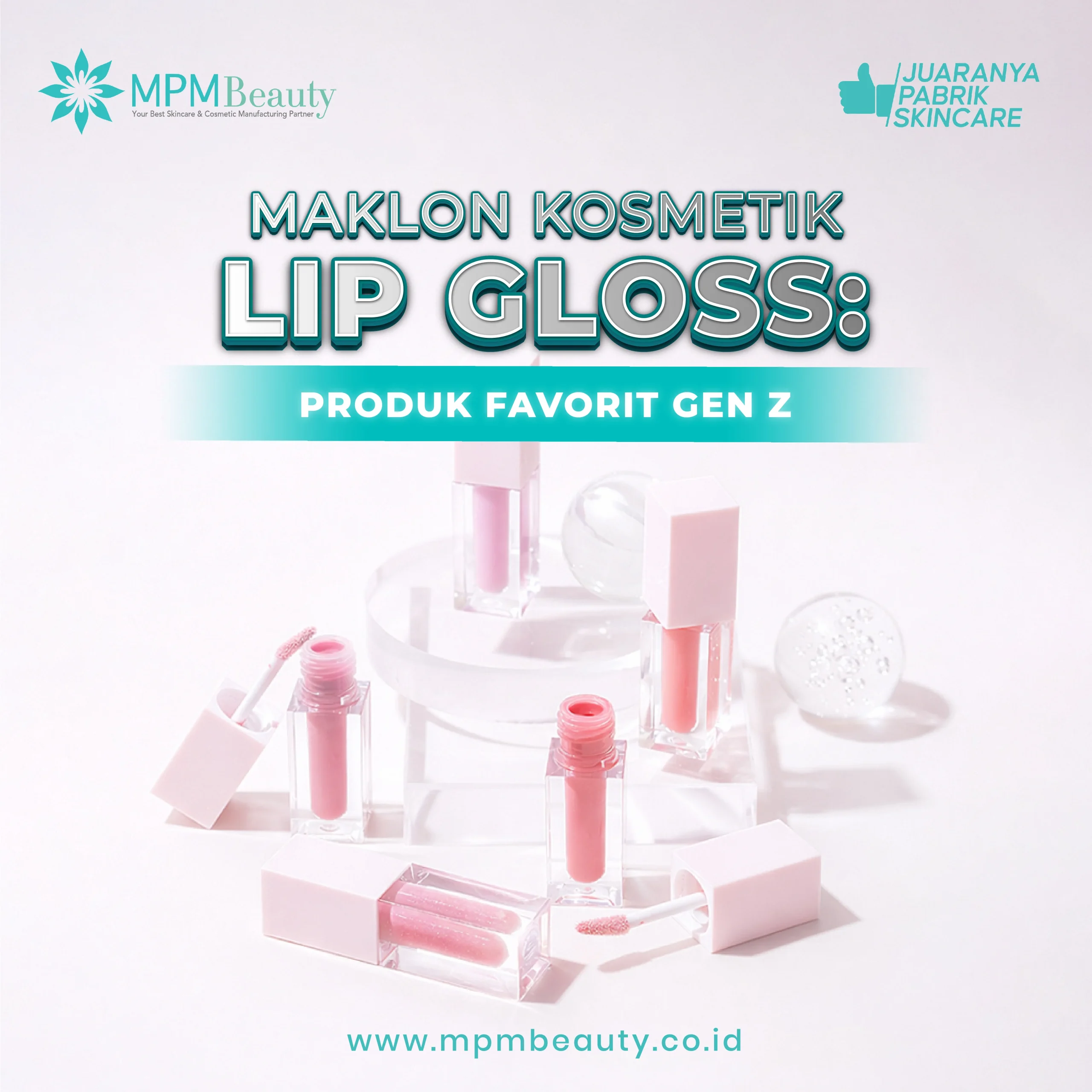 Maklon Kosmetik Lip Gloss
