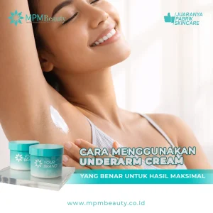 Menggunakan Underarm Cream