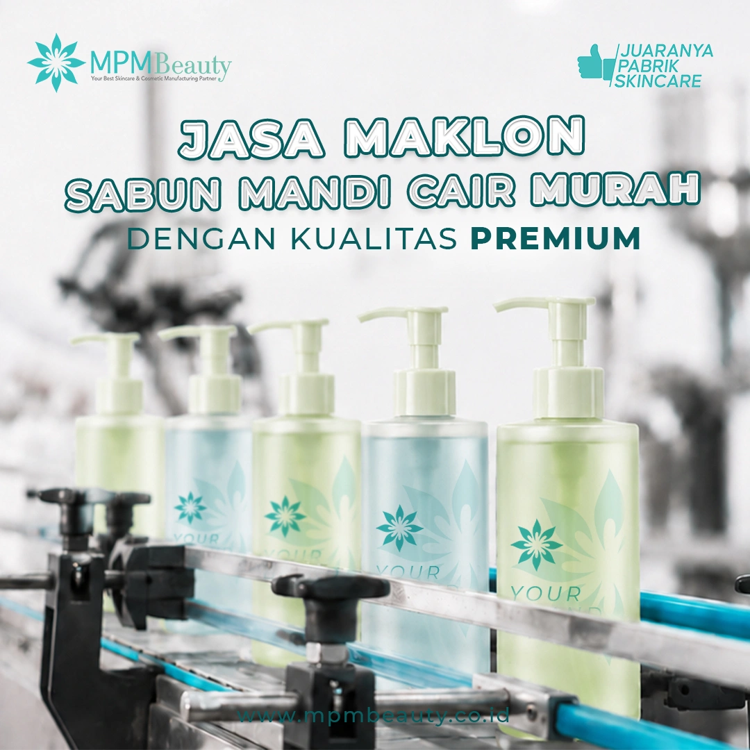 Maklon Sabun Mandi Cair