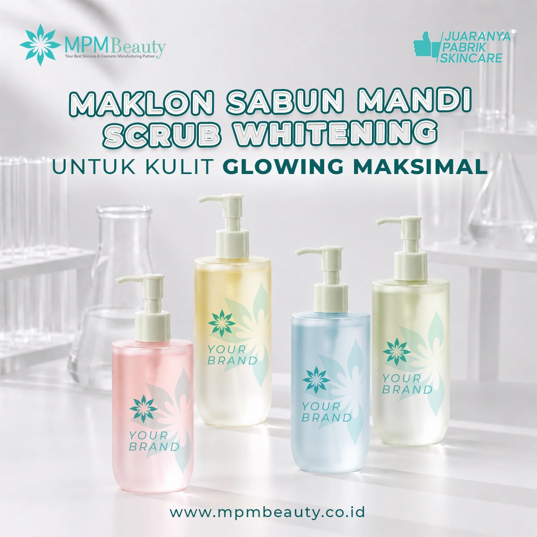 Maklon Sabun Mandi Transparan
