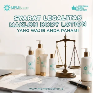 Legalitas Maklon Body Lotion