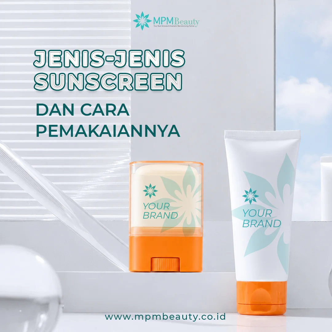 jenis sunscreen