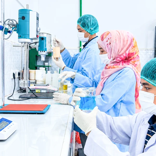 inovasi pabrik maklon kosmetik skala besar