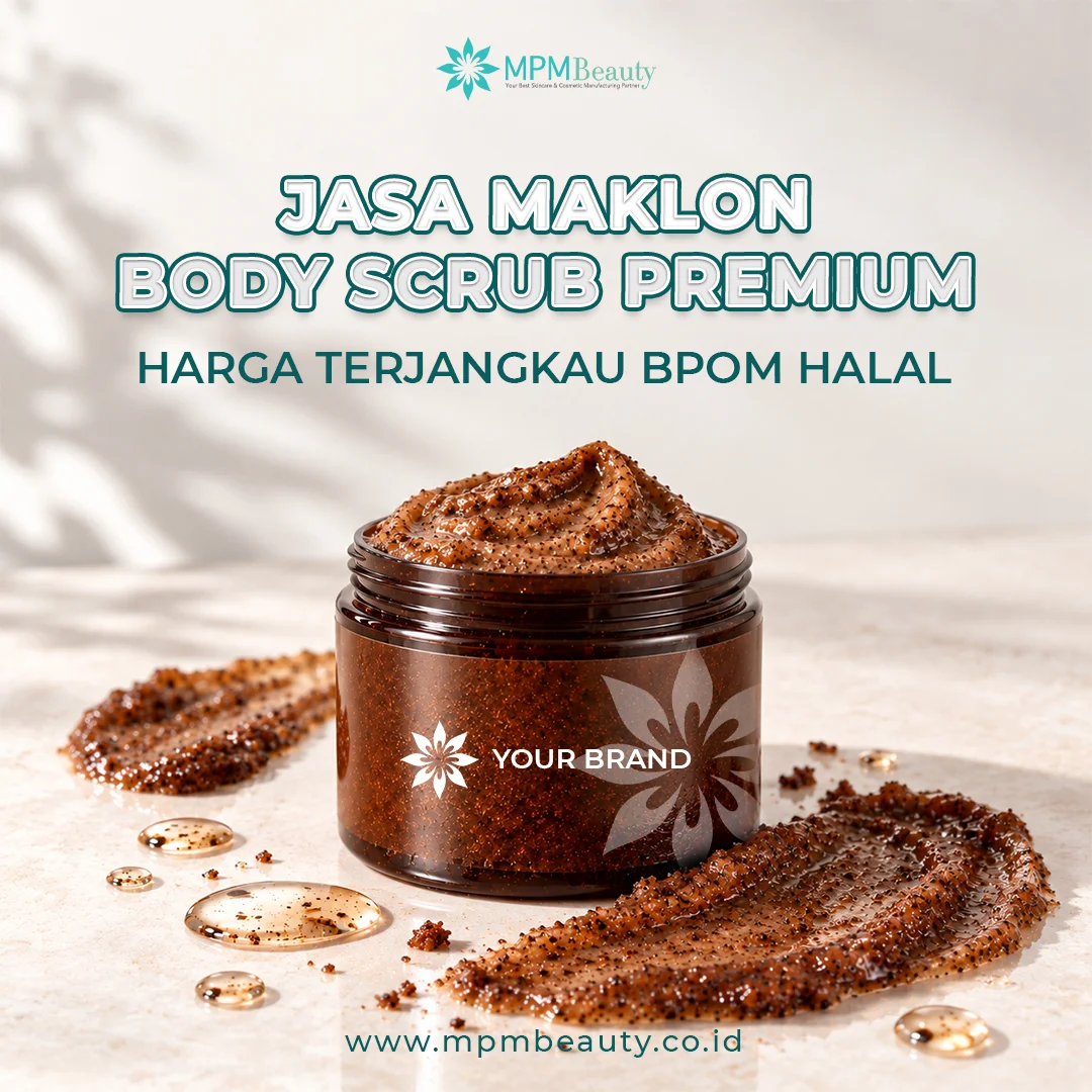 You are currently viewing Jasa Maklon Body Scrub Premium Harga Terjangkau BPOM Halal