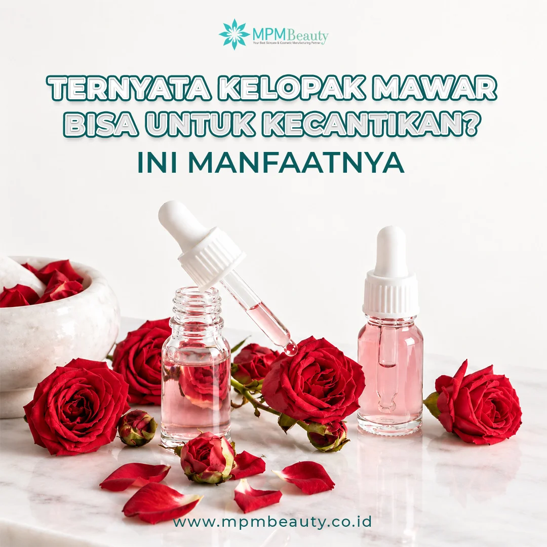 Kelopak Mawar untuk Kecantikan